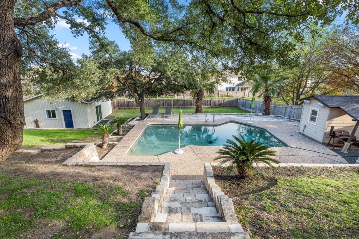 Spacious Retreat W Private Pool & Plenty Of Space Villa Austin Esterno foto